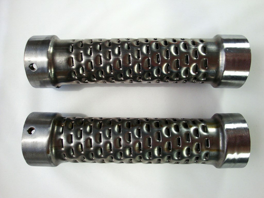 motorcycle exhaust baffles